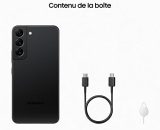 Samsung Galaxy S22 5G 128Go Noir, Smartphone Android - Version FR | Carte SIM non incluse