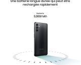 SAMSUNG Galaxy A04S 32GB Noir - Téléphone Mobile 4G 6,5" Android, Version FR - Carte SIM Non Incluse