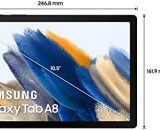 Samsung Galaxy Tab A8 Tablet 25,6 cm (10,5 Zoll), 64 GB, WiFi, Android, Farbe Gray (spanische Version)