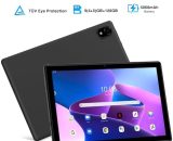 DOOGEE U10 Tablette Android 13, 9GB RAM + 128GB ROM (1TB TF), 10 Pouces Tablette Tactile 2024, Quad-Core 2.0 GHz, Google GMS/WiFi-6 / BT 5.0 / 5060mAh / 1280 * 800 / 8MP+5MP / Widevine L1, Noir