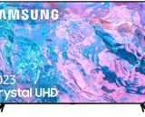 TV Samsung 75CU7105 LED 4K Ultra HD 75" : la télévision intelligente haut de gamme pour une expérience immersive